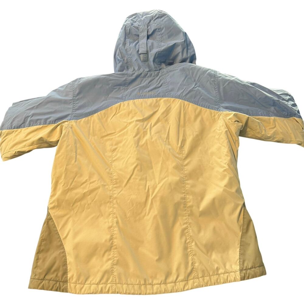 Columbia Women’s light blue winter jacket, hood, ski, Size XL - Picture 7 of 10
